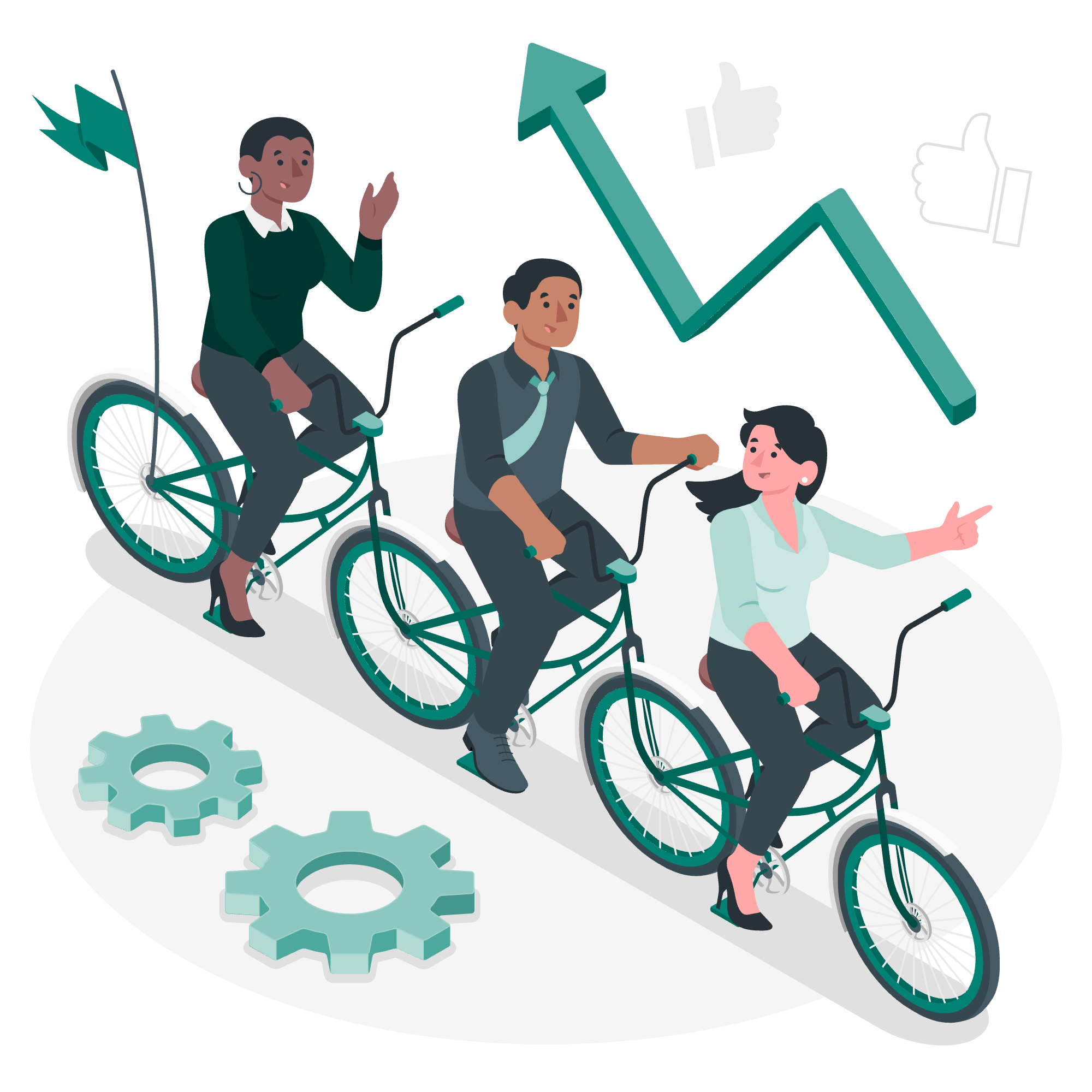 Equipe da GlobalUnityGroup trabalhando em projetos de crowdfunding colaborativos